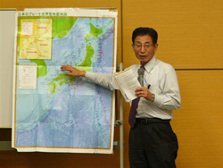 水島重光さんは、日本生協連中央地連大規模災害対策協議会世話人・千葉県生協連災害対策委員長も兼任し、大規模な災害が発生するたび、現地に入って支援コーディネーターにあたっています。